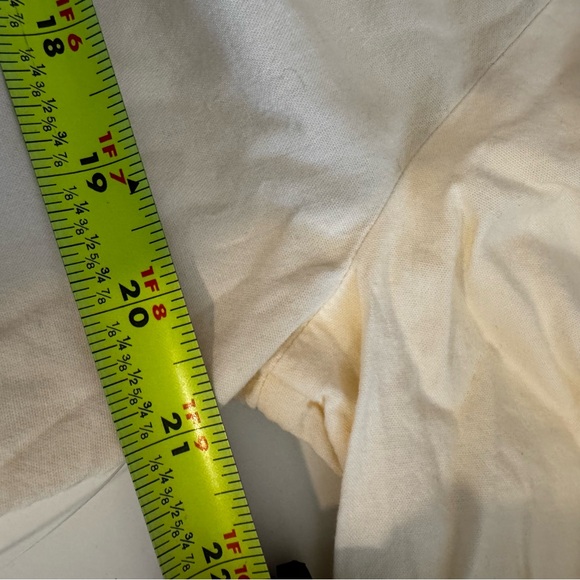 Old Navy Cream Blouse with Black Embroidery - Picture 5 of 5